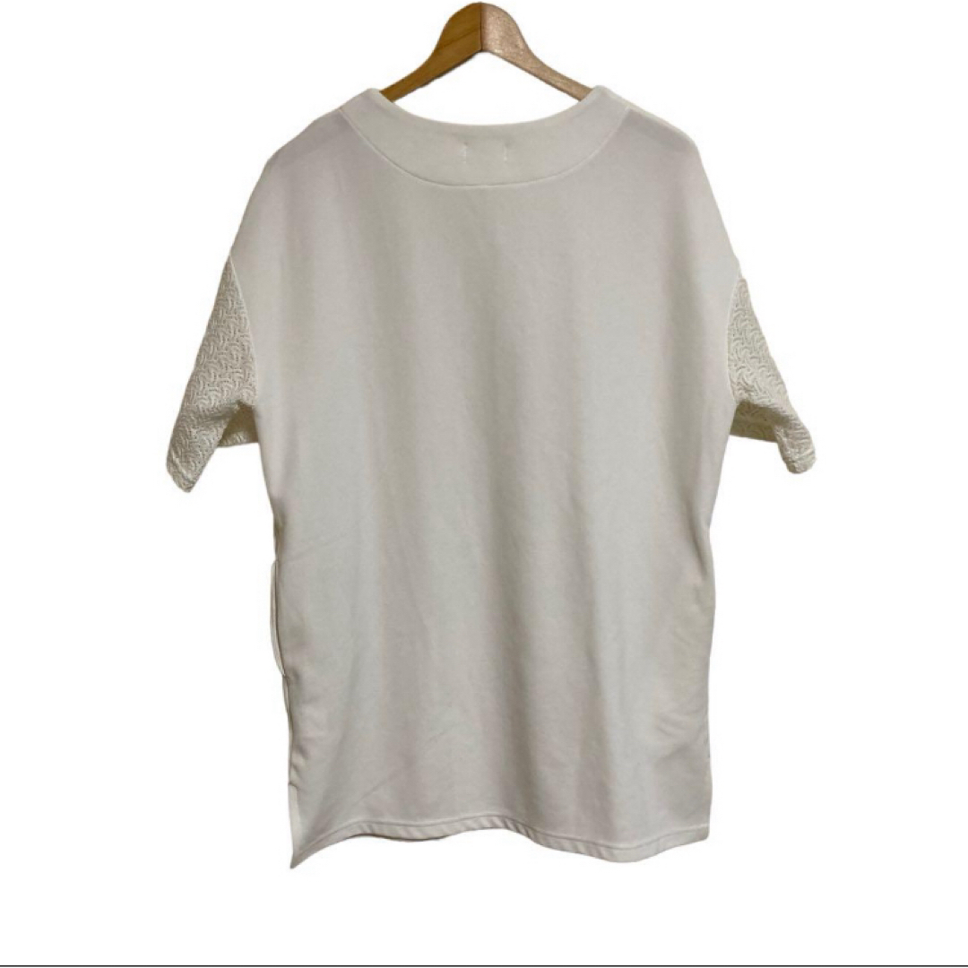 LEPSIM(レプシィム)の【古着】レディース LEPSIM 半袖カットソー 半袖Tシャツ ワイド レディースのトップス(カットソー(半袖/袖なし))の商品写真