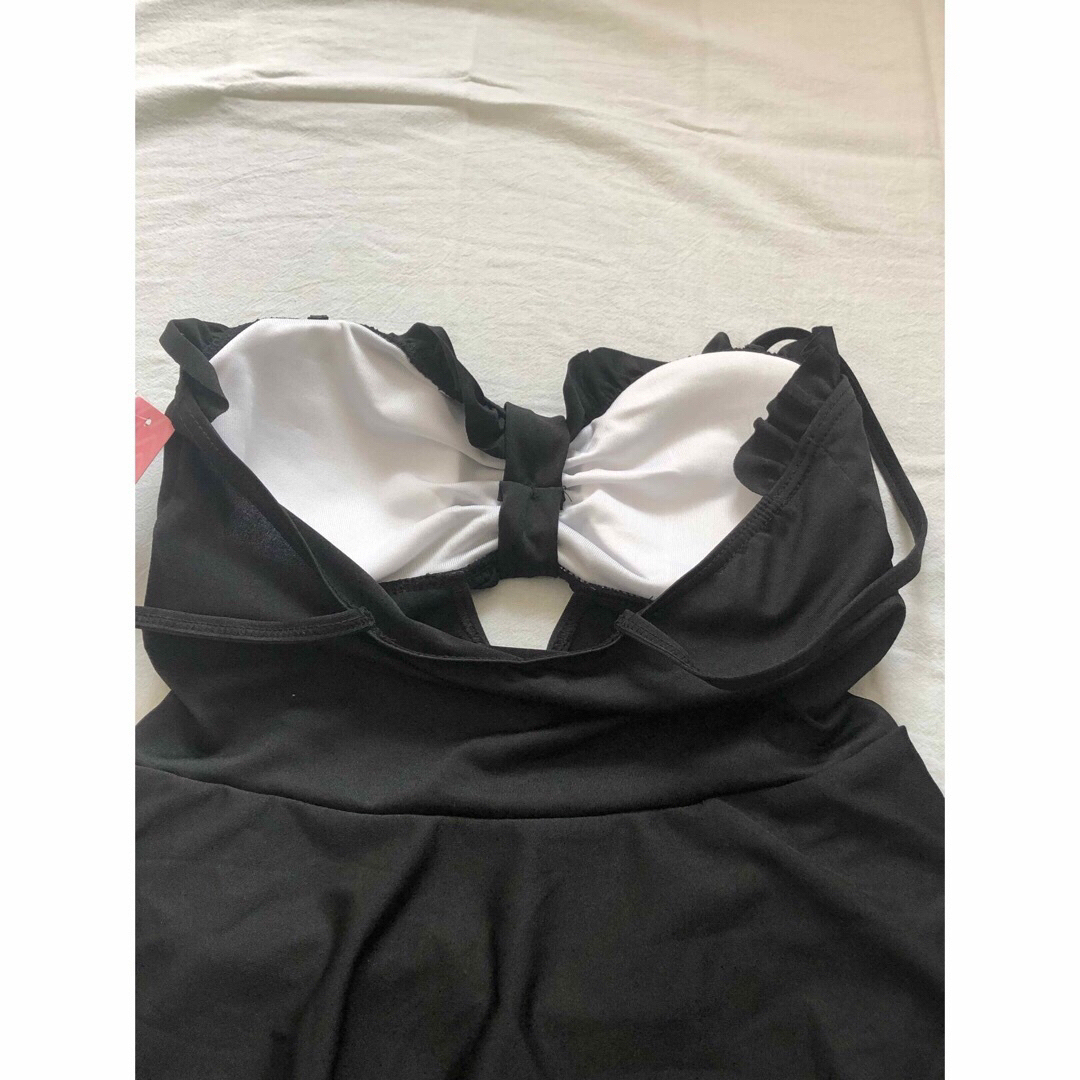 水着 レディース 韓国 ワンピース 体型カバー ワンピース水着 ブラック 夏 レディースの水着/浴衣(水着)の商品写真