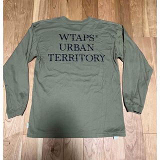 ダブルタップス(W)taps)のWTAPSダブルタップスURBANTERRITORYロンTシャツMサイズ美品(Tシャツ/カットソー(七分/長袖))