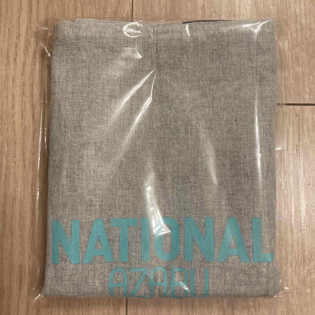 【新品・未開封】NATIONAL AZABU　折り畳みコットンバッグ　グレー レディースのバッグ(トートバッグ)の商品写真