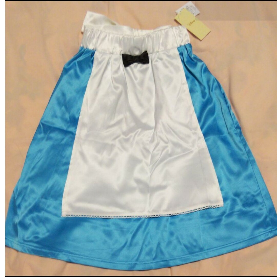 【ディズニー】不思議の国のアリス 仮装 エプロン スカート【L】雰囲気コーデ レディースのスカート(ひざ丈スカート)の商品写真