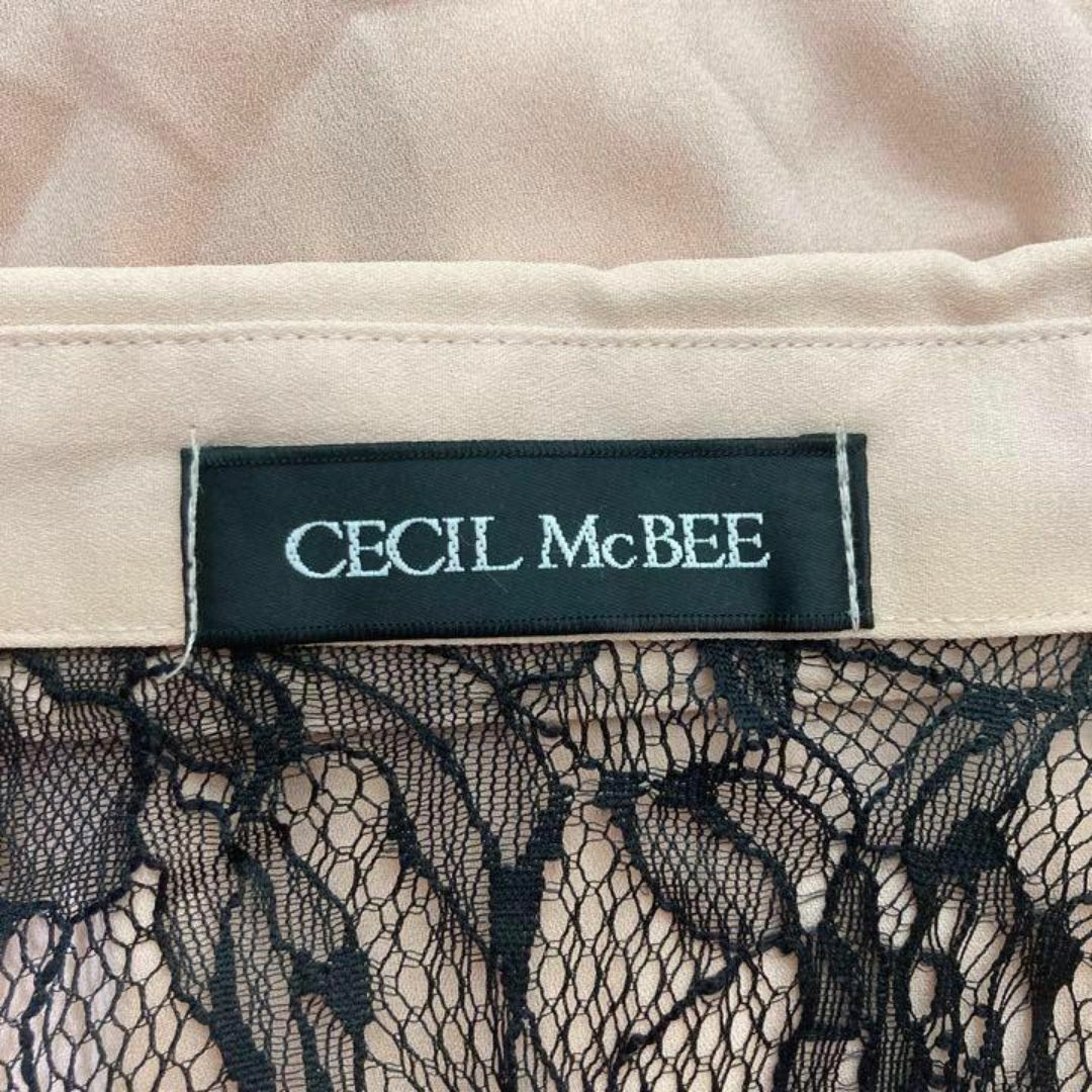 CECIL McBEE(セシルマクビー)のCECIL McBEE セシルマクビー トップス ブラウス レース レディース レディースのトップス(Tシャツ(半袖/袖なし))の商品写真