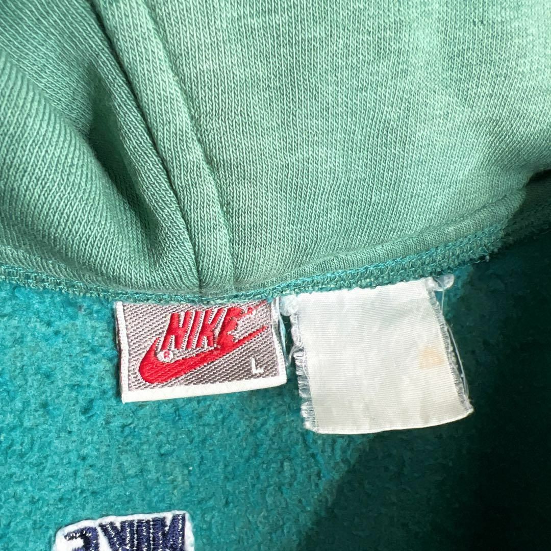 NIKE(ナイキ)の【入手困難!!】ナイキ ✈︎刺繍 ハーフジップ ゆるだぼ 銀タグ 裏起毛 メンズのトップス(パーカー)の商品写真