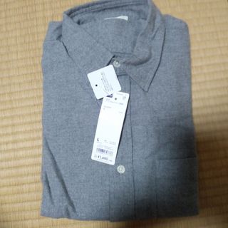 ジーユー(GU)のネルシャツ　シャツ　GU　ジーユー　UNIQLO　ユニクロ　UniqloU(シャツ)