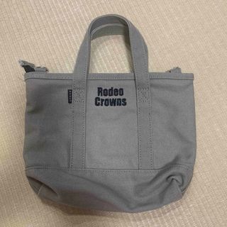 ロデオクラウンズ(RODEO CROWNS)のRODEO CROWNSミニトートバッグ美品難あり(トートバッグ)