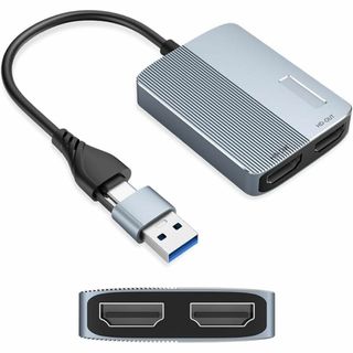 USB Type C HDMI変換アダプタ USB/Type C to HDMI(映像用ケーブル)