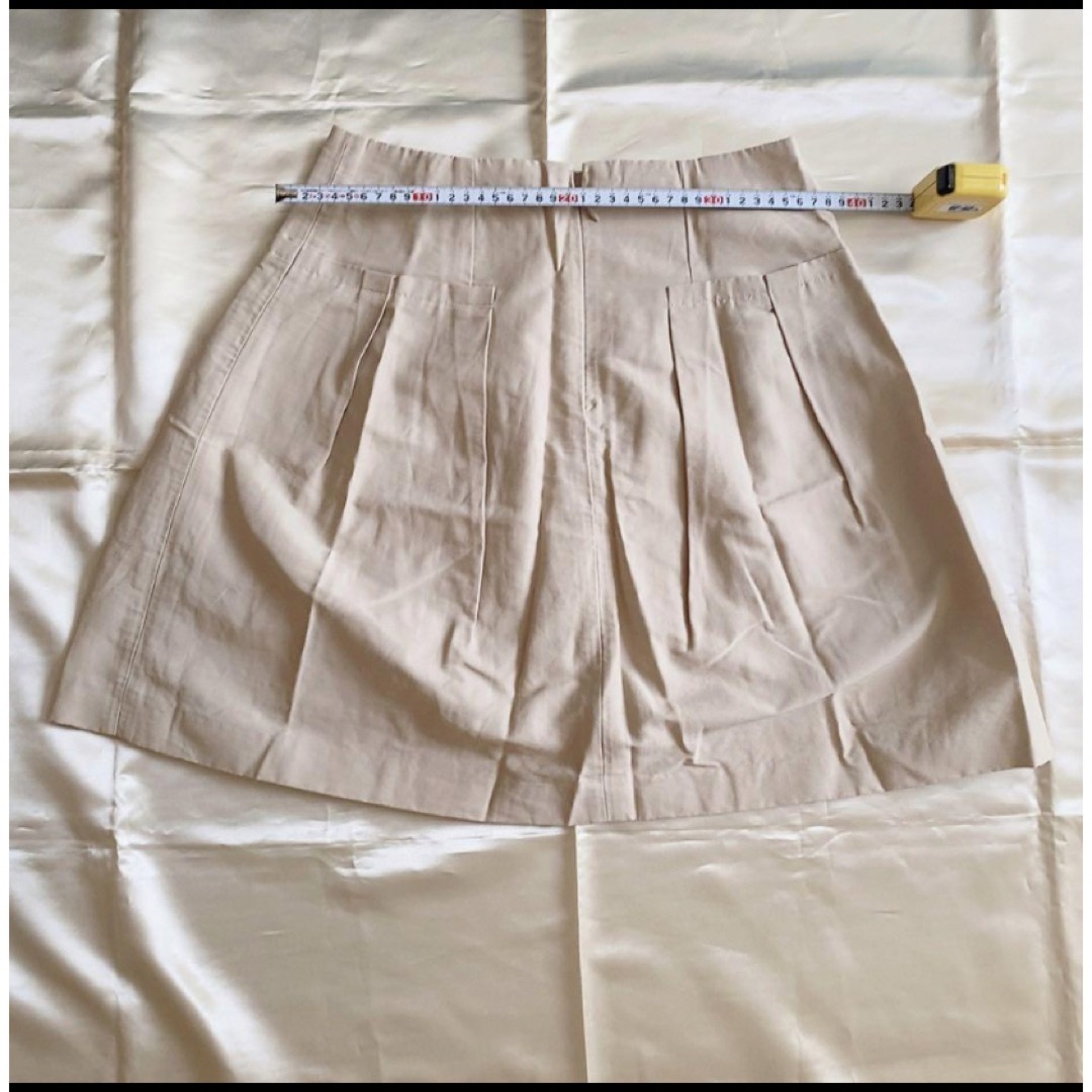 Rope' Picnic(ロペピクニック)のロベピクニック　ベージュ　ミニスカート レディースのスカート(ミニスカート)の商品写真