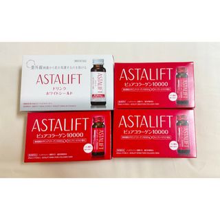 ASTALIFT - 富士フイルム ピュアコラーゲン10000＆ドリンクホワイトシールドセット