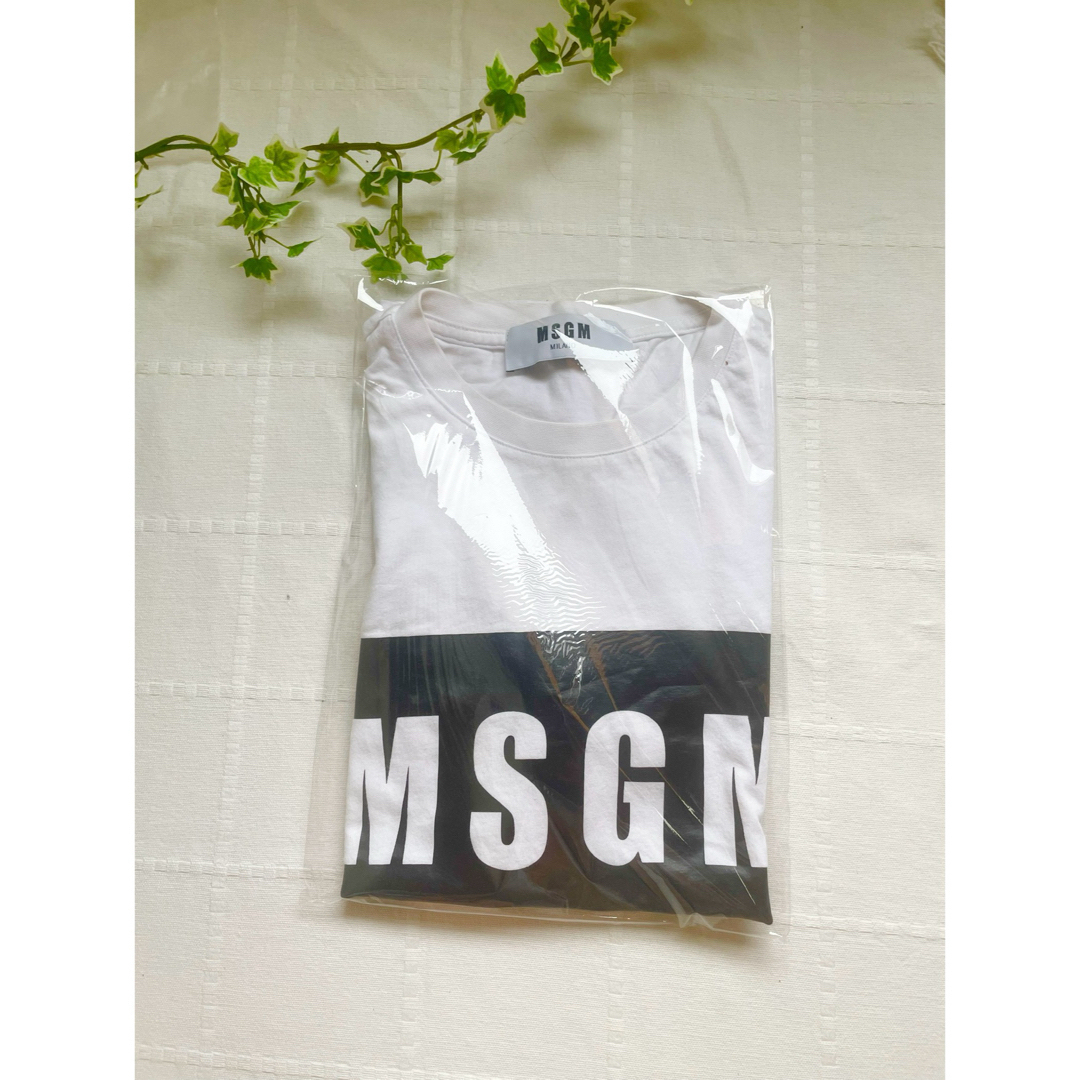 MSGM(エムエスジイエム)の【人気】定価¥15,000 MSGM Tシャツ 半袖 レディースのトップス(Tシャツ(半袖/袖なし))の商品写真