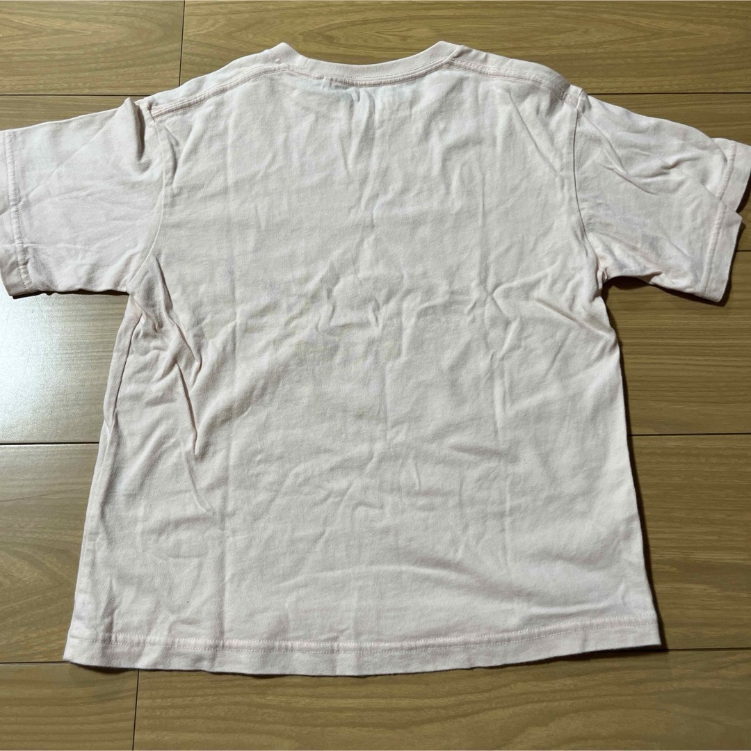 UNIQLO(ユニクロ)のUNIQLO UT すみっコぐらし 130 ピンク 綿100% Tシャツ 半袖 キッズ/ベビー/マタニティのキッズ服女の子用(90cm~)(Tシャツ/カットソー)の商品写真