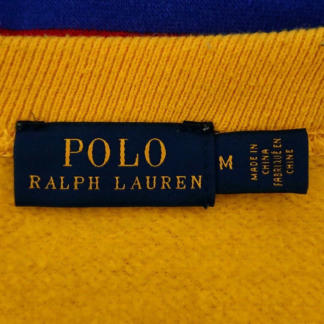 POLO RALPH LAUREN(ポロラルフローレン)のポロラルフローレン フロント ロゴ マルチカラー プルオーバー スウェット メンズのトップス(スウェット)の商品写真