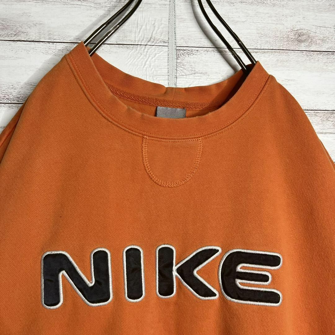 NIKE(ナイキ)の【入手困難!!】ナイキ ✈︎刺繍 ゆるだぼ 裏起毛 肉厚 トレーナー 重ね着 メンズのトップス(スウェット)の商品写真