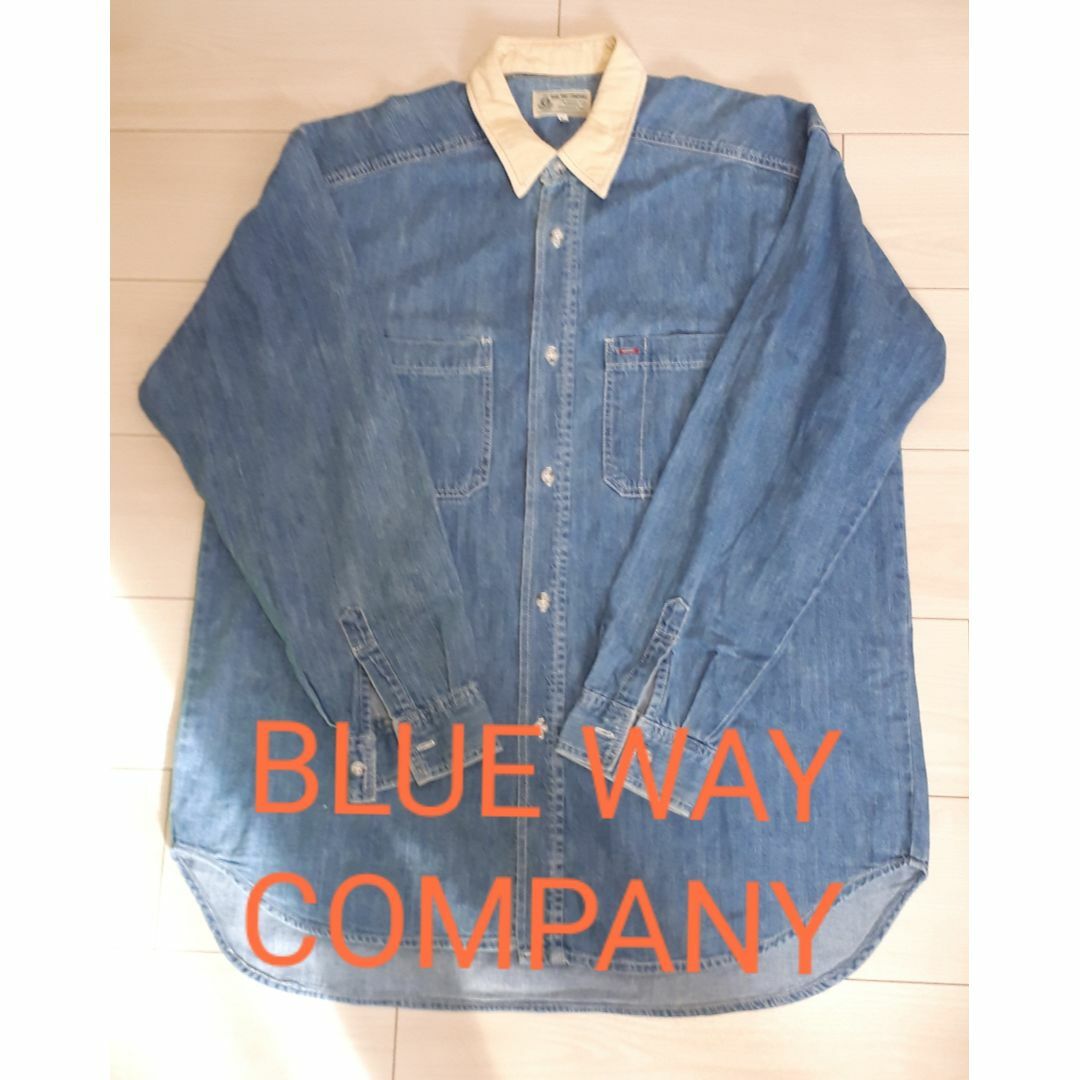 BLUE WAY(ブルーウェイ)のブルーウェイカンパニー　デニムシャツ メンズのトップス(シャツ)の商品写真