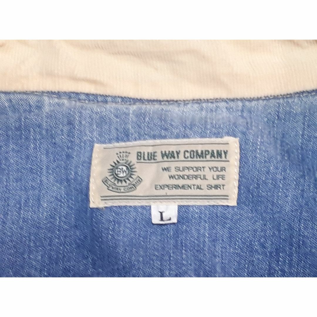 BLUE WAY(ブルーウェイ)のブルーウェイカンパニー　デニムシャツ メンズのトップス(シャツ)の商品写真