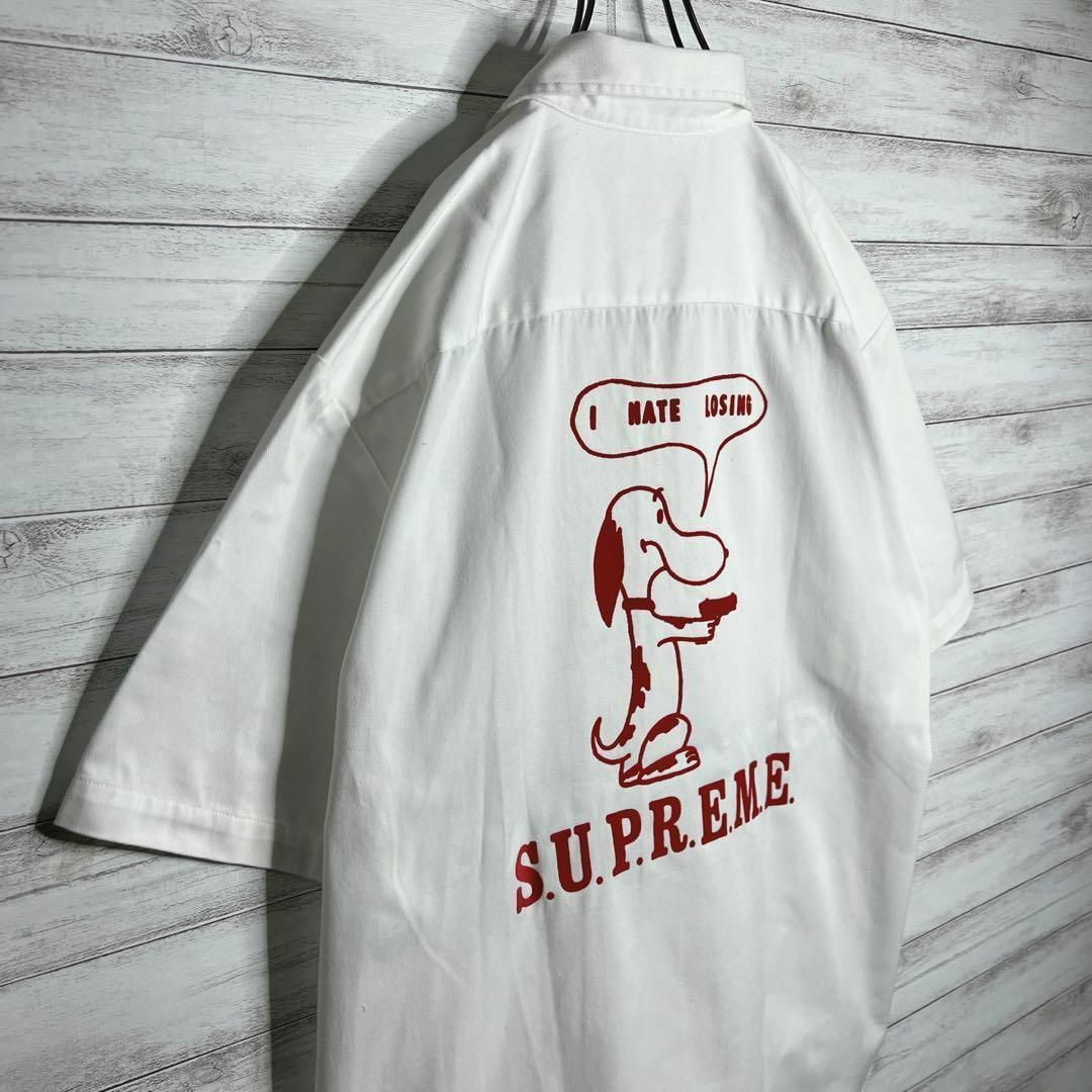 Supreme(シュプリーム)の【入手困難!!】シュプリーム ✈︎半袖シャツ ゆるだぼ 重ね着 希少 メンズのトップス(Tシャツ/カットソー(半袖/袖なし))の商品写真