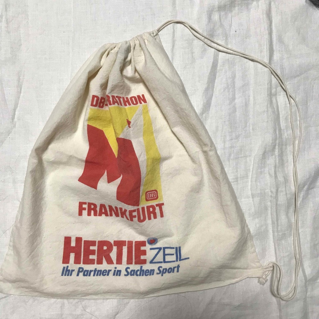 巾着 バッグ 綿 VINTAGE メンズのバッグ(その他)の商品写真