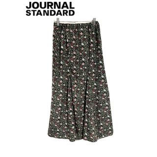 ジャーナルスタンダード(JOURNAL STANDARD)の新品同様美品　JOURNAL STANDARDフラワープリントマーメイドスカート(ロングスカート)