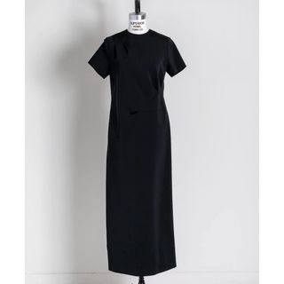 deres 9th draping dress black サイズ1(ロングワンピース/マキシワンピース)