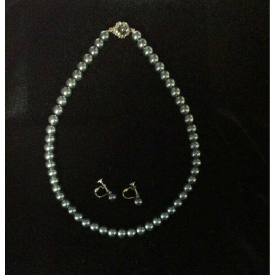 日本製　あこや 株　ネックレス　フォーマル　冠婚葬祭　真珠　葬儀　葬式　礼服 レディースのアクセサリー(ネックレス)の商品写真