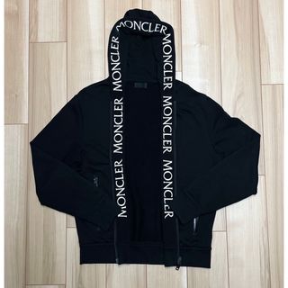 モンクレール(MONCLER)の［極美品］モンクレール　ブラック　パーカー　L(パーカー)