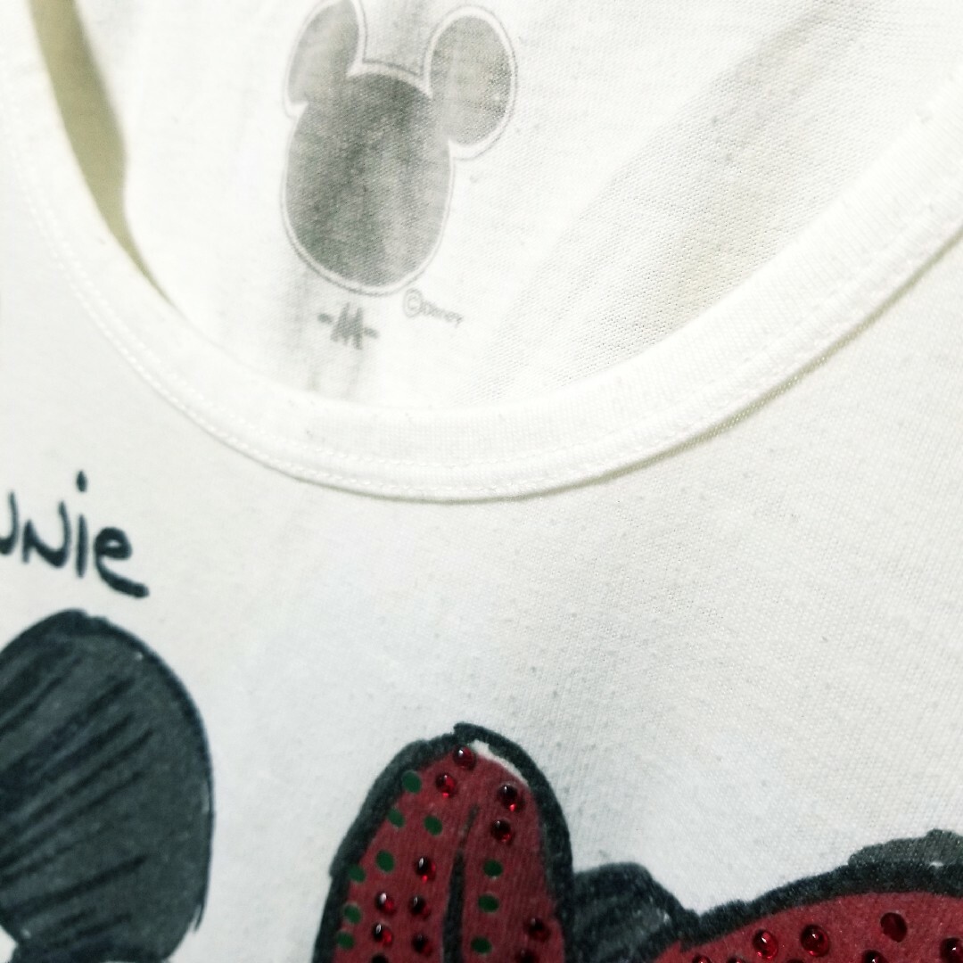 Disney(ディズニー)のミニーマウス　ミッキーマウス　古着　Tシャツ　Mickey Mouse レディースのトップス(Tシャツ(半袖/袖なし))の商品写真