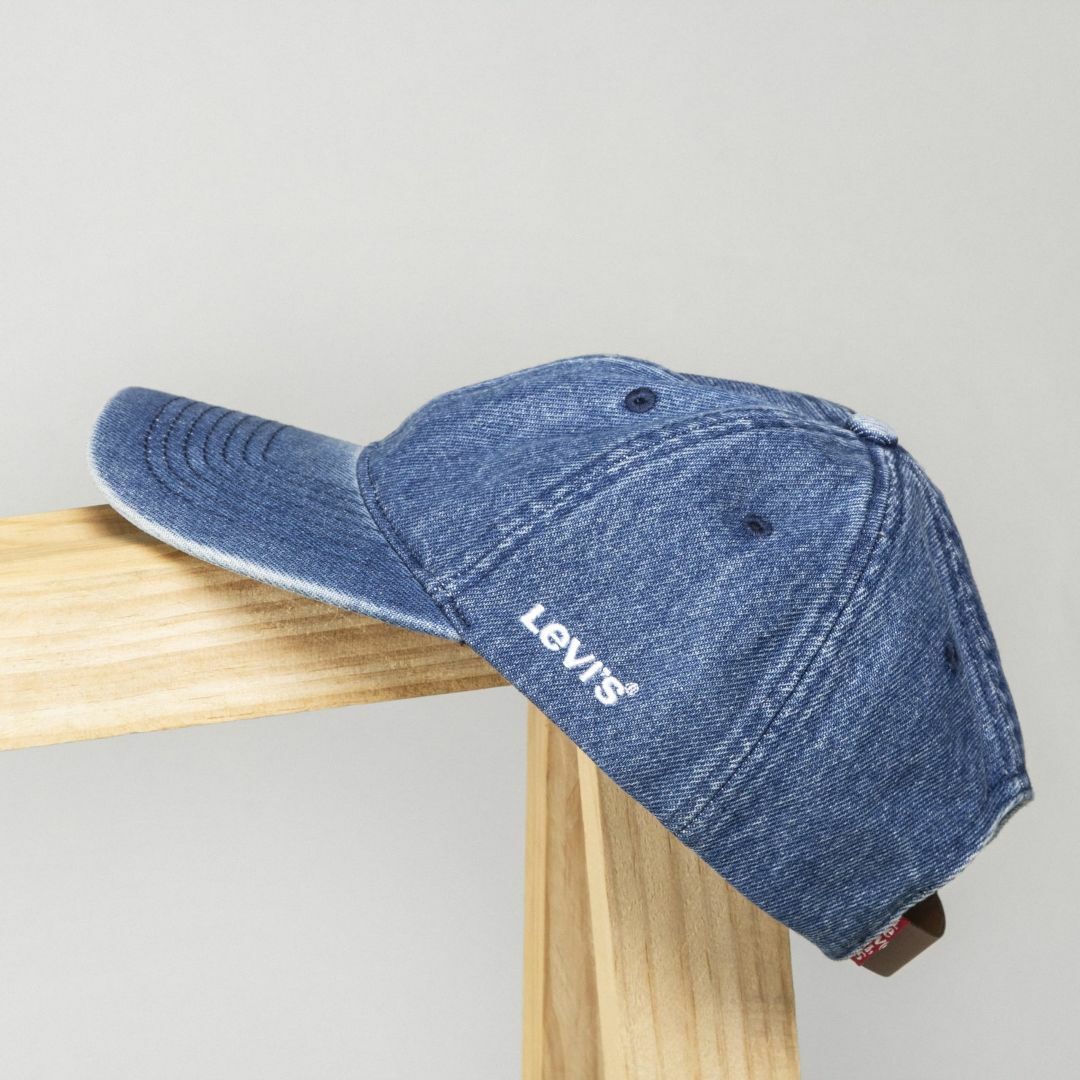 色: Jeans Blue[リーバイス] 帽子 ベースボール ロゴ キャップ メンズのファッション小物(その他)の商品写真