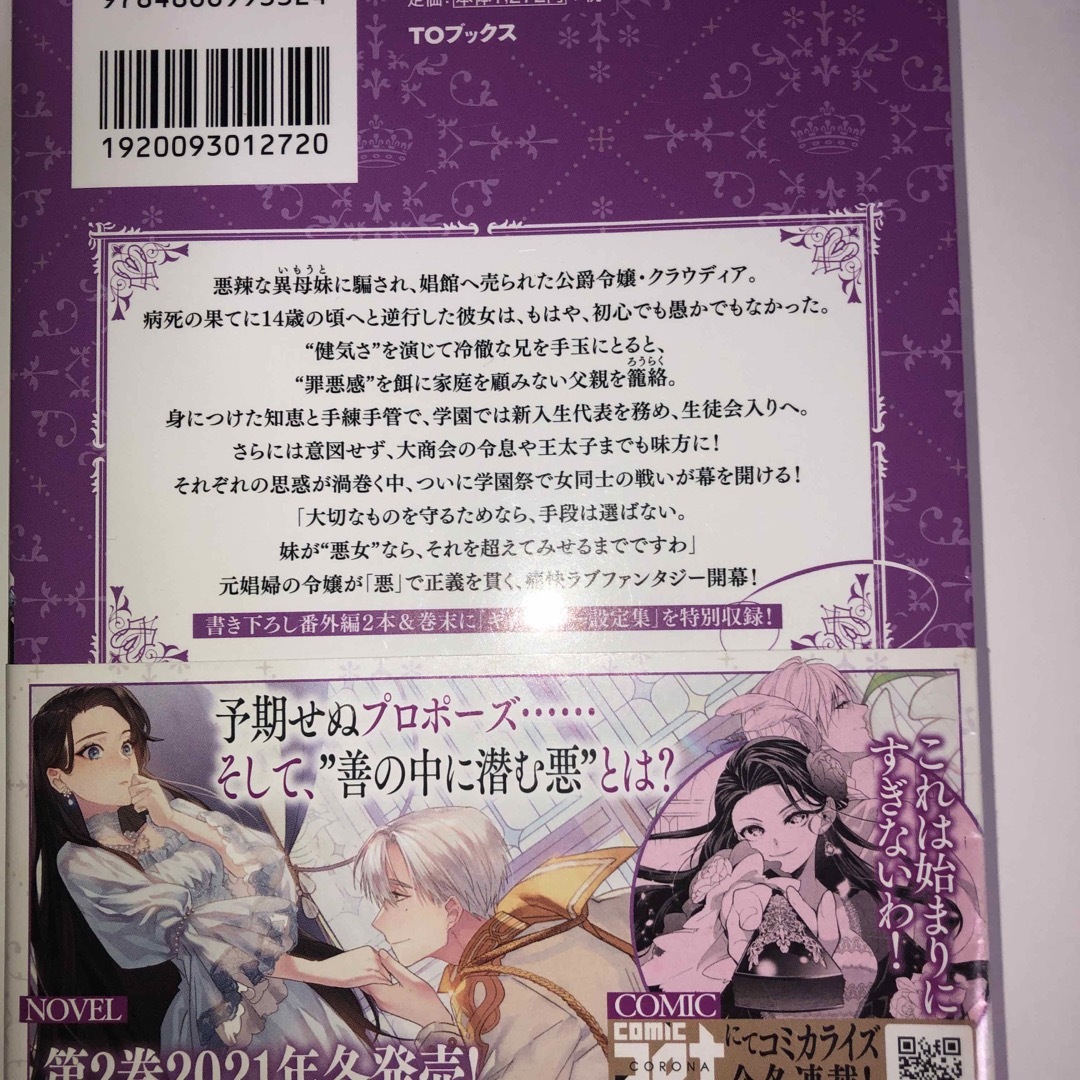 イサイサ様専用　断罪された悪役令嬢は、逆行して完璧な悪女を目指す エンタメ/ホビーの本(文学/小説)の商品写真