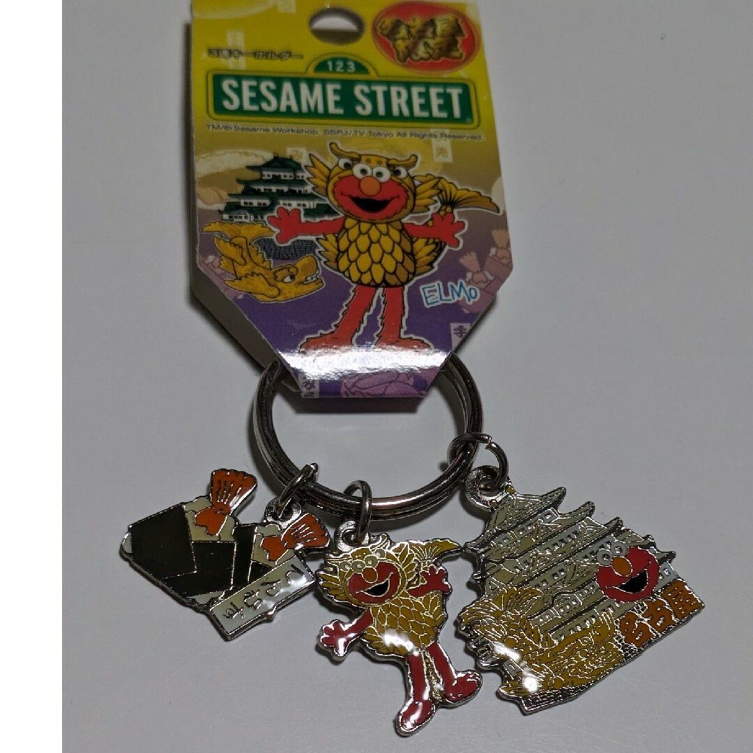 SESAME STREET(セサミストリート)のエルモ 名古屋限定3連キーホルダー エンタメ/ホビーのおもちゃ/ぬいぐるみ(キャラクターグッズ)の商品写真