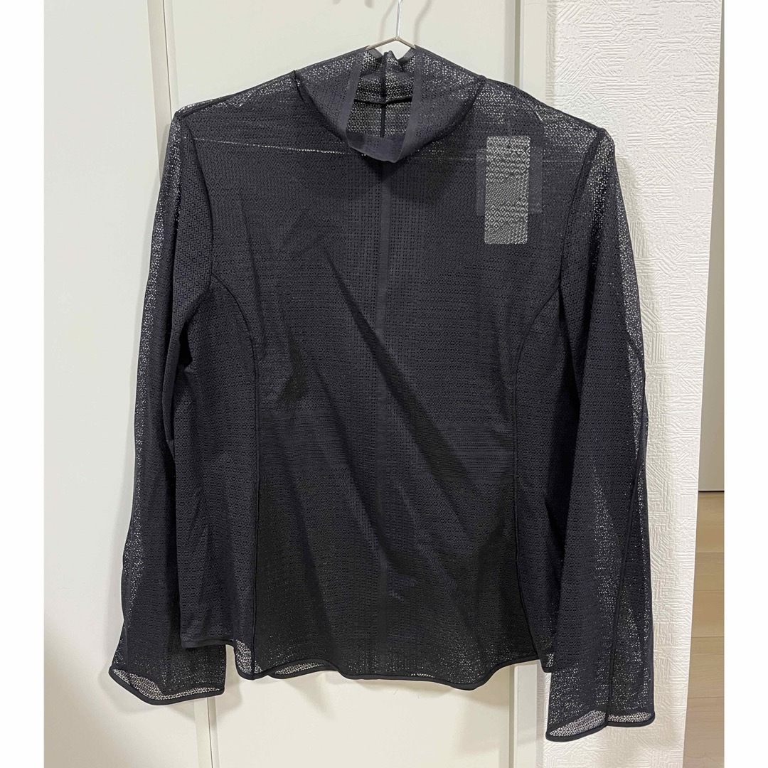 UNIQLO(ユニクロ)のメッシュハイネックT タグ付き　新品　マメクロゴウチ レディースのトップス(カットソー(長袖/七分))の商品写真