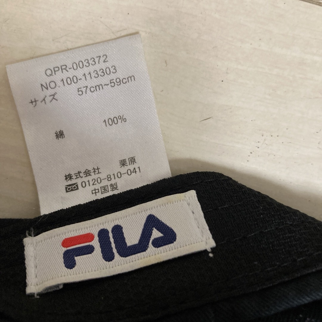 FILA(フィラ)のFILAキャップ メンズの帽子(キャップ)の商品写真