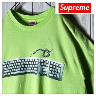 シュプリーム(Supreme)の【良品 USA製 L】シュプリーム ブロークン キーボード Tシャツ(Tシャツ/カットソー(半袖/袖なし))