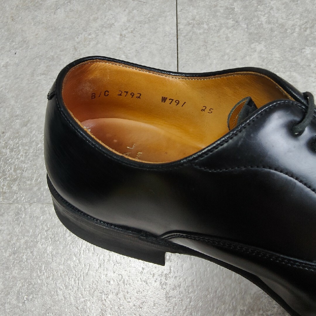REGAL(リーガル)の【REGAL】リーガル ストレートチップ レザーシューズ ブラック メンズの靴/シューズ(ドレス/ビジネス)の商品写真
