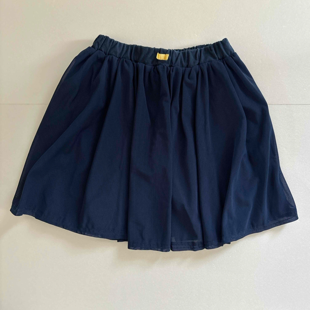 F.O.KIDS(エフオーキッズ)のF.O.KIDS チュールフレアスカートinパンツ 140 キッズ/ベビー/マタニティのキッズ服女の子用(90cm~)(スカート)の商品写真