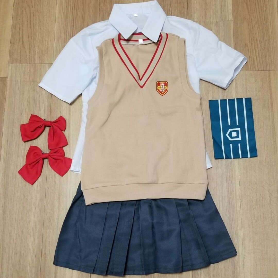 ○Sサイズ とある科学の超電磁砲 常盤台中学校 コスプレ衣装 制服 御坂美琴 エンタメ/ホビーのコスプレ(衣装一式)の商品写真