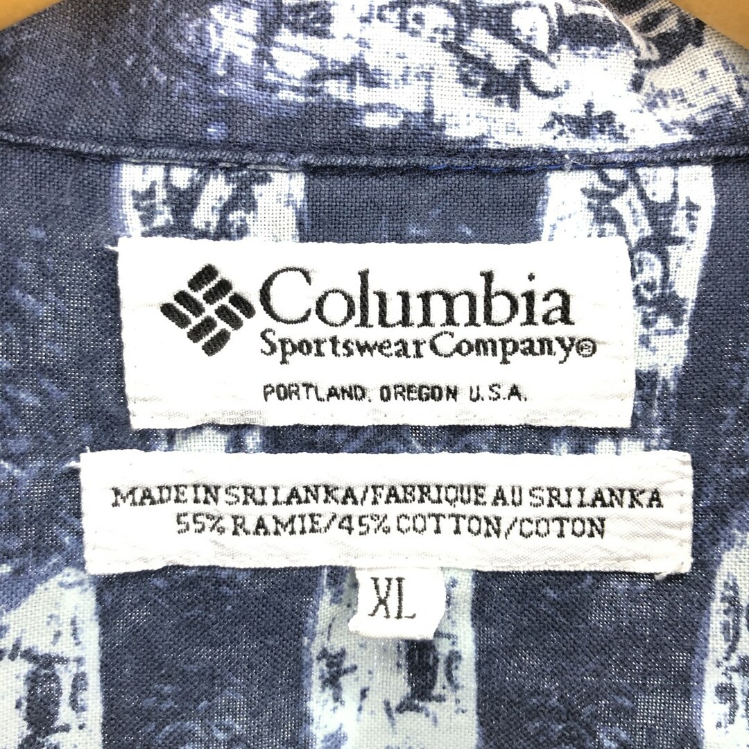 Columbia(コロンビア)の古着 90年代 コロンビア Columbia 半袖シャツ メンズXL ヴィンテージ /eaa441047 メンズのトップス(シャツ)の商品写真