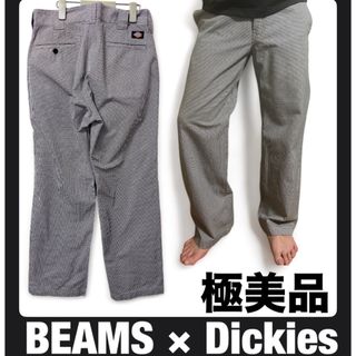 BEAMS - 美品　ビームス×ディッキーズ　コラボ　千鳥格子　サイズM