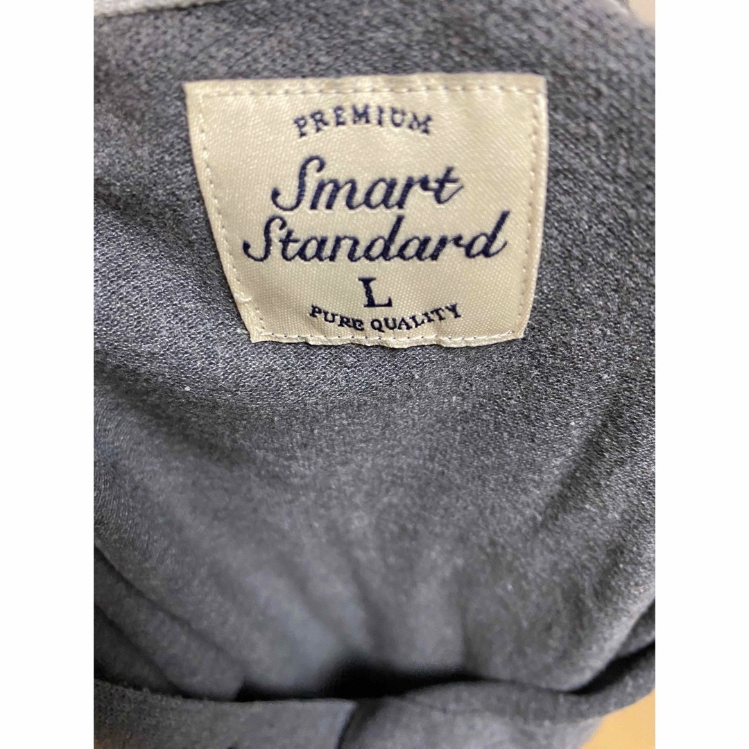 AEON(イオン)のsmart standard ポロシャツ 半袖 メンズ Lサイズ メンズのトップス(Tシャツ/カットソー(半袖/袖なし))の商品写真