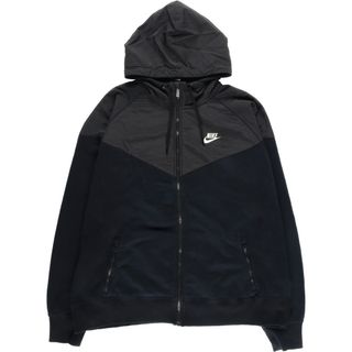 ナイキ(NIKE)の古着 ビッグサイズ ナイキ NIKE 切替 フード付き ウインドブレーカー メンズXXXL /eaa444267(その他)