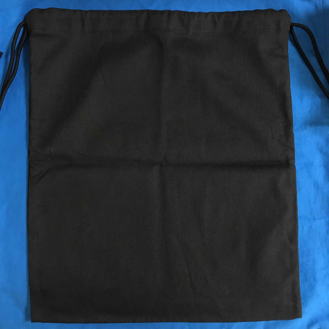 Reebok(リーボック)の未使用 リーボック 巾着 袋 黒 付属品 メンズのバッグ(その他)の商品写真