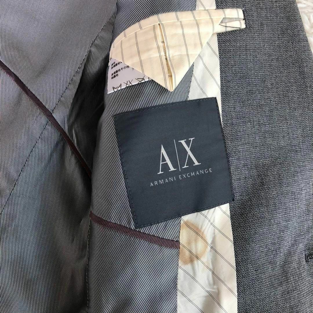 ARMANI EXCHANGE(アルマーニエクスチェンジ)のARMANI EXCHANGEアルマーニエクスチェンジテーラードジャケットグレー メンズのジャケット/アウター(テーラードジャケット)の商品写真