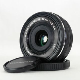 OLYMPUS - オリンパス 電動パンケーキレンズ M.ZUIKO 14-42mm ブラック