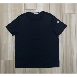 MONCLER - ［極美品］モンクレール　シンプルワッペンTシャツ　ブラック