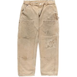 carhartt - 古着 カーハート Carhartt Dungaree Fit ダブルニー ダックペインターパンツ USA製 メンズw35 /evb004898