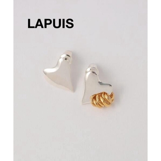 ラピュイ(Lapuis)のLAPUIS ラピュイ Coil Heart コイルハート ピアス ミックス(ピアス)