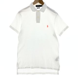 ラルフローレン(Ralph Lauren)の古着 ラルフローレン Ralph Lauren POLO RALPH LAUREN CUSTOM FIT 半袖 ポロシャツ メンズM /eaa382516(ポロシャツ)