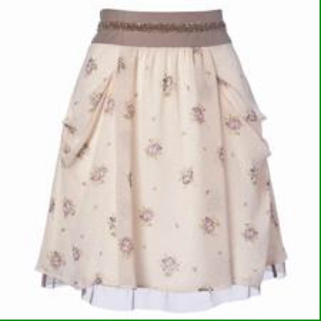 Apuweiser-riche(アプワイザーリッシェ)の新品 アプワイザーリッシェ 花柄 スカート レディースのスカート(ひざ丈スカート)の商品写真