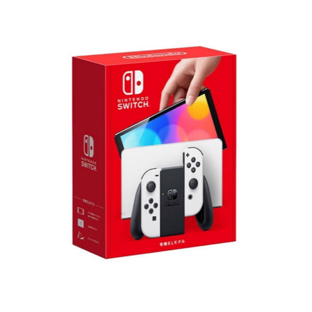 Nintendo Switch(ニンテンドースイッチ)のNintendo Switch 有機EL ホワイト　本体　スイッチ　ニンテンドー エンタメ/ホビーのゲームソフト/ゲーム機本体(家庭用ゲーム機本体)の商品写真