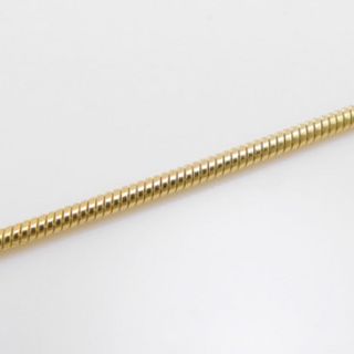 シップス(SHIPS)のゴールド14K コーディング シンプル スネークチェーン1.0mm(ネックレス)