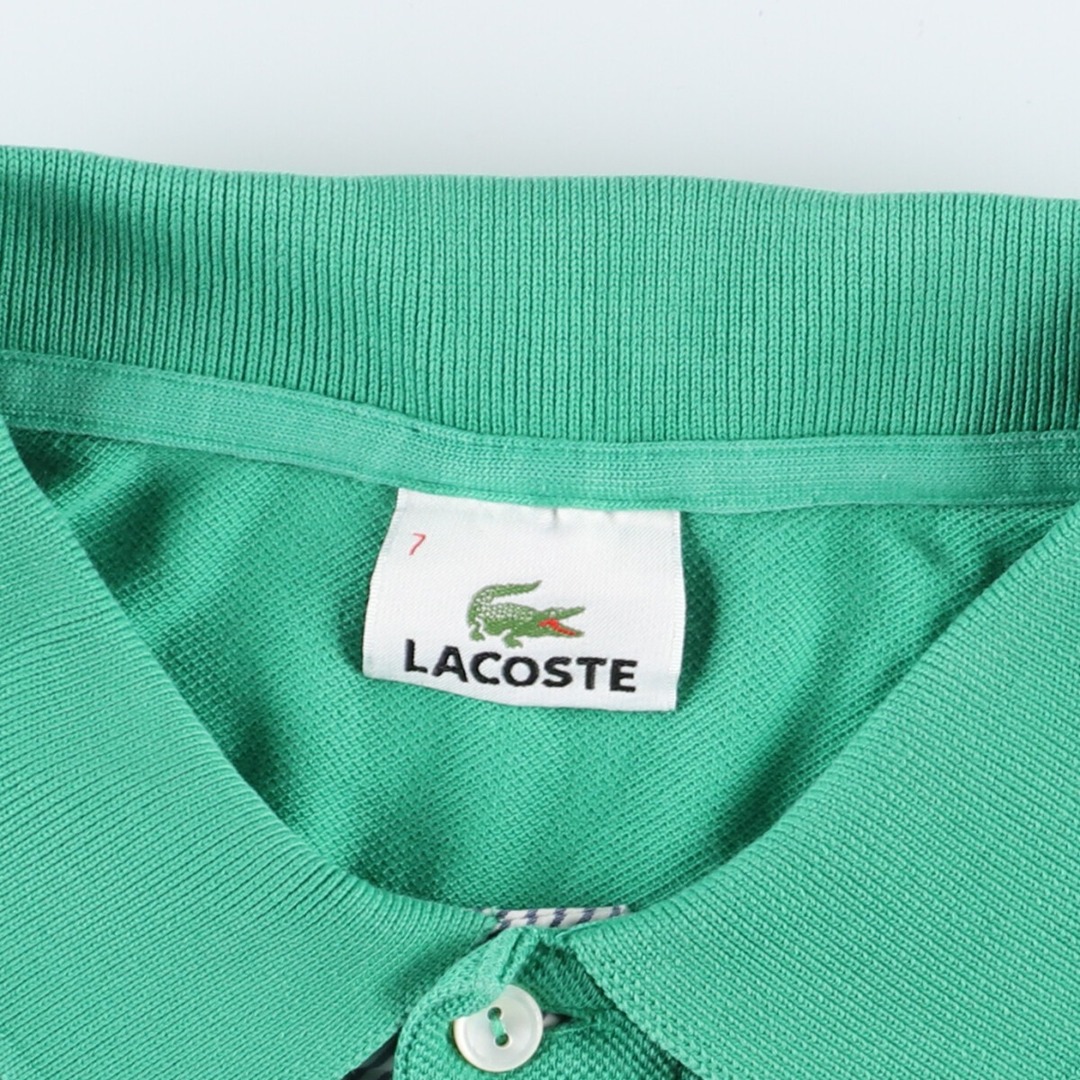 LACOSTE(ラコステ)の古着 ラコステ LACOSTE 半袖 ポロシャツ 7 メンズXL /eaa444828 メンズのトップス(ポロシャツ)の商品写真