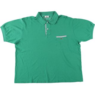 ラコステ(LACOSTE)の古着 ラコステ LACOSTE 半袖 ポロシャツ 7 メンズXL /eaa444828(ポロシャツ)